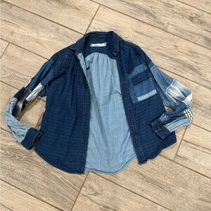We The Free Denim Top